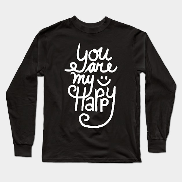 The Happy Long Sleeve T-Shirt by Melisa99